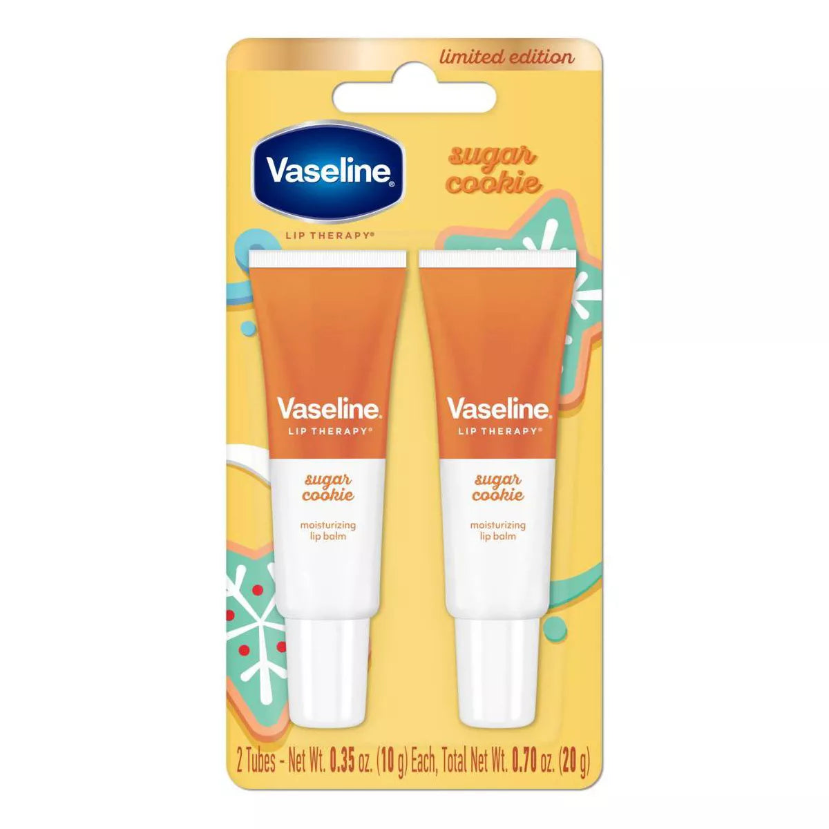 Vaseline Lip Therapy Holiday Edition Lip Balm Duo – 2 × 10g
