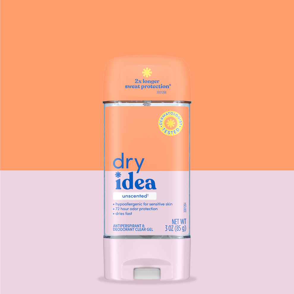 Dry Idea Unscented Antiperspirant & Deodorant Clear Gel