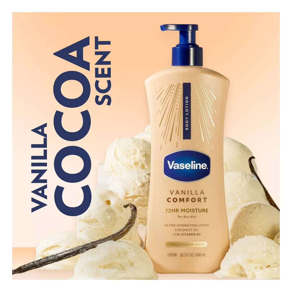 Vaseline Vanilla Comfort Body Lotion