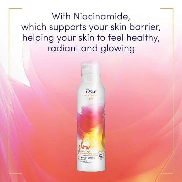 Dove Glow Bath Therapy Shower & Shave Mousse