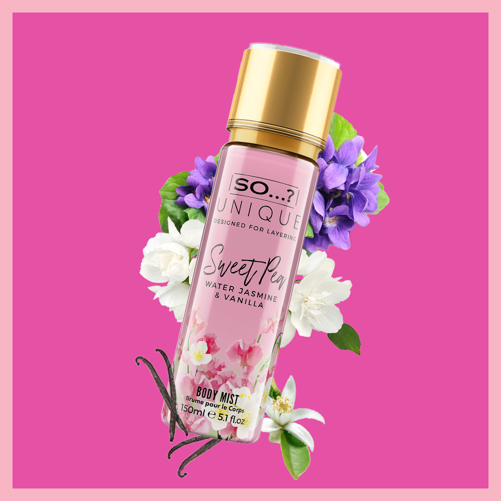 So…? Unique Sweet Pea Body Mist