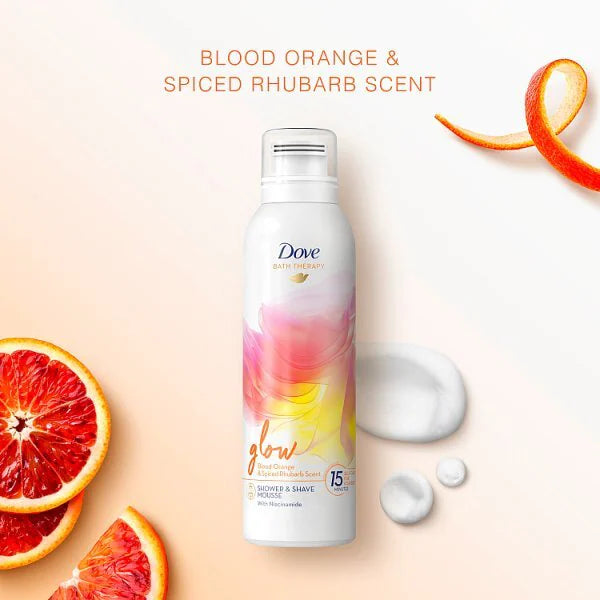 Dove Glow Bath Therapy Shower & Shave Mousse
