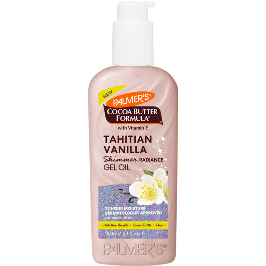 Palmer’s Cocoa Butter Formula Tahitian Vanilla Shimmer Radiance Gel Oil – 150ml