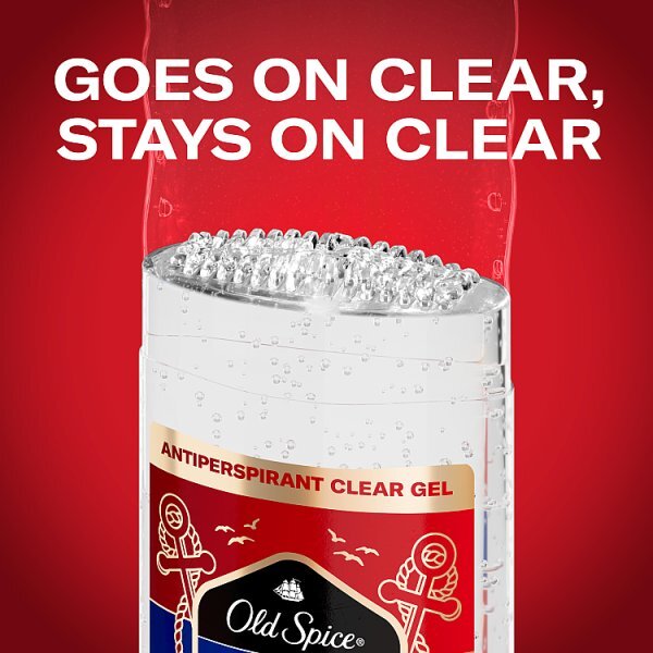 Old Spice Captain Antiperspirant Clear Gel
