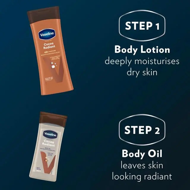 Vaseline Intensive Care Cocoa Radiant Body Gel Oil
