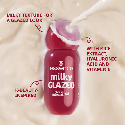 Essence Milky Glazed Glossy Lip Balm – 4ml