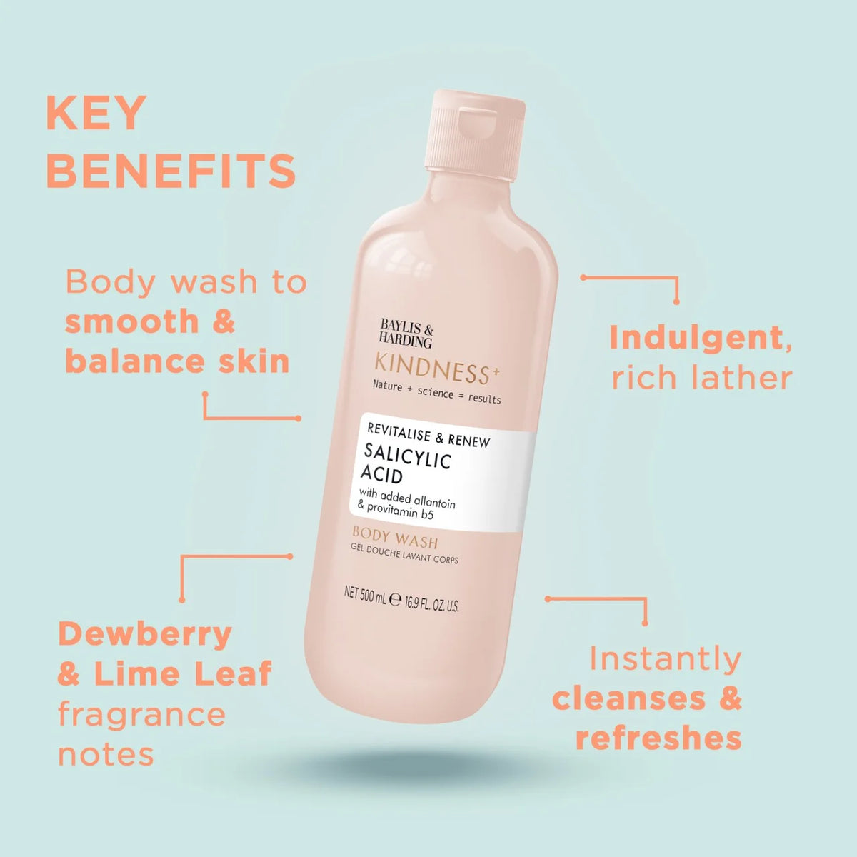 Baylis & Harding Kindness Salicylic Acid Body Wash