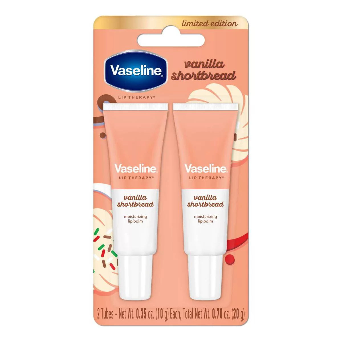 Vaseline Lip Therapy Holiday Edition Lip Balm Duo – 2 × 10g