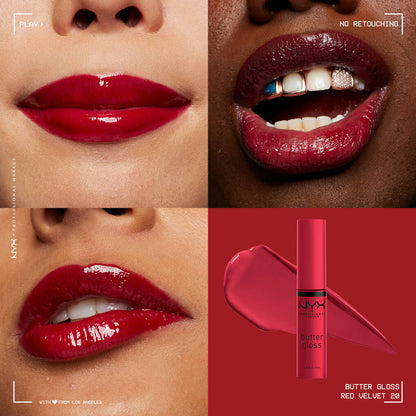 NYX Red Velvet (Deep Red) image 1