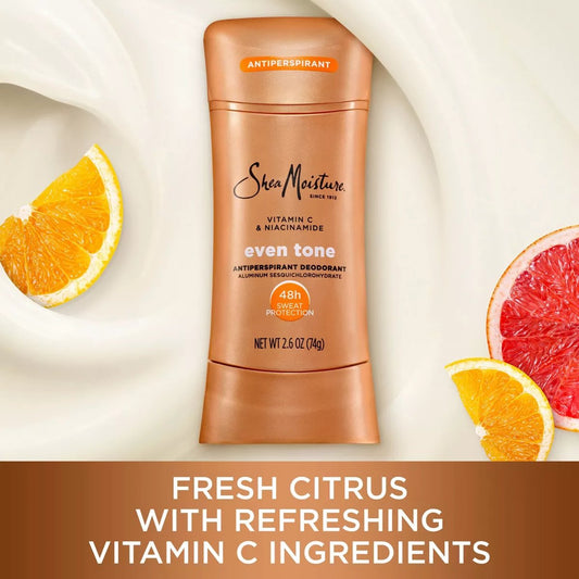 SheaMoisture Even Tone Antiperspirant Deodorant with Vitamin C &amp; Niacinamide image 1