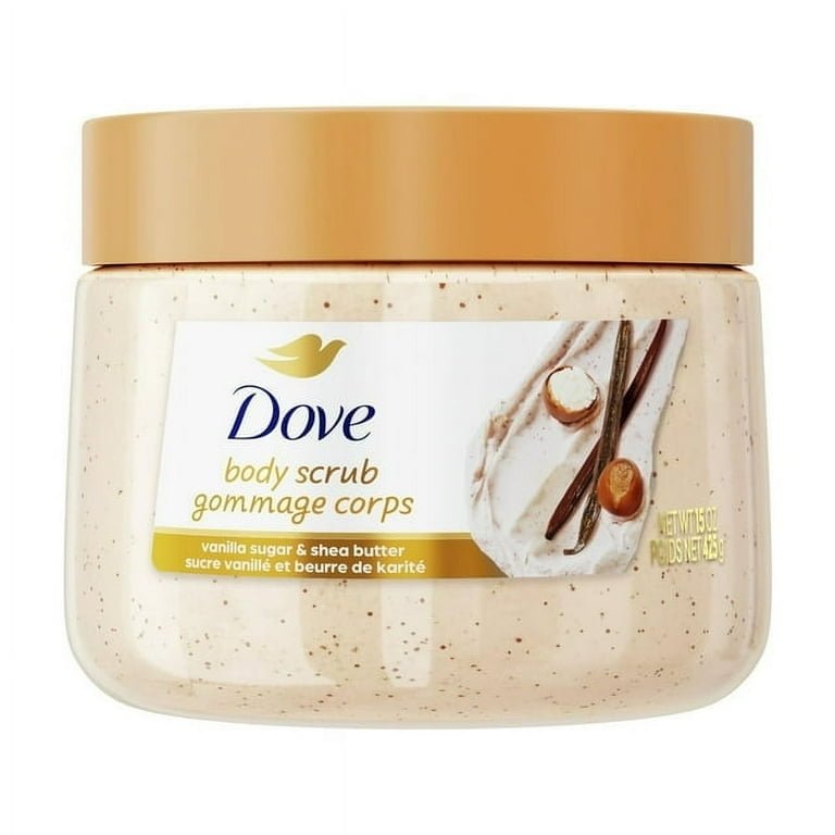 Dove Body Scrub Vanilla sugar &amp; Shea butter image 0