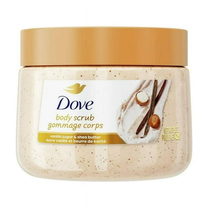 Dove Body Scrub Vanilla sugar &amp; Shea butter image 0