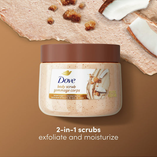Dove Body ScrubBrown Sugar &amp; Coconut Butter image 0