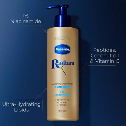 Vaseline® Radiant X Even Tone Nourishing Body Lotion image 2