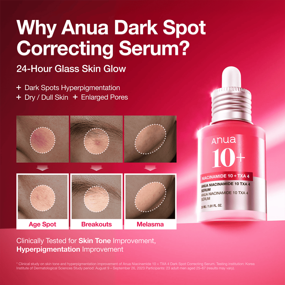 Anua Niacinamide 10 + TXA 4 Serum – 30ml