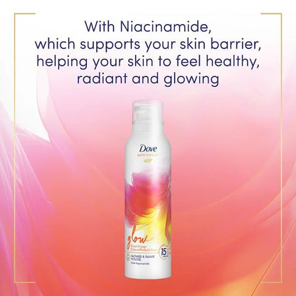 Dove Glow Bath Therapy Shower & Shave Mousse