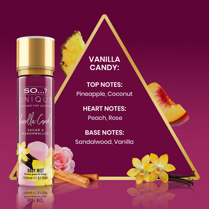 So…? Unique Vanilla Candy Body Mist