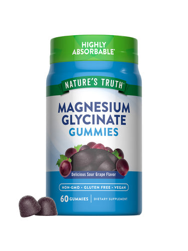 Nature’s Truth Magnesium Glycinate Gummies – 60 Gummies