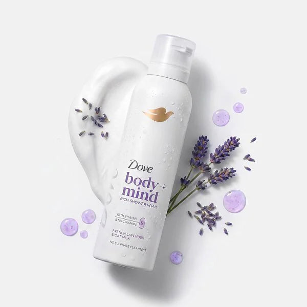 Dove Body + Mind Rich Shower Foam