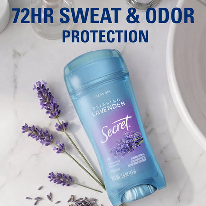 Secret 72HR Clear Gel Antiperspirant Deodorant