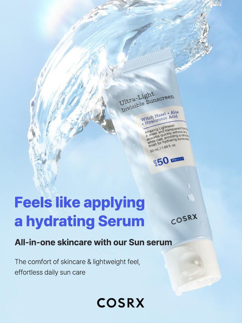 COSRX Ultra-Light Invisible Sunscreen SPF50+
