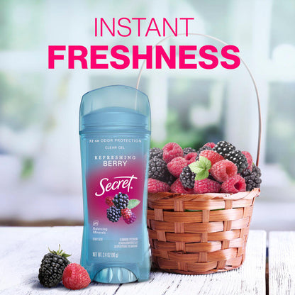 Secret 72HR Clear Gel Antiperspirant Deodorant