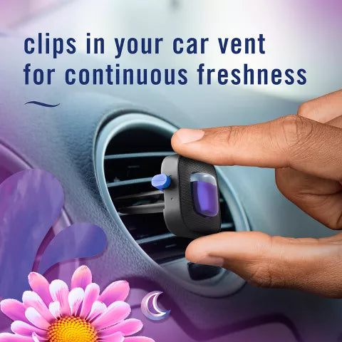 Febreze Car Vent Clips – Moonlight Breeze with Gain