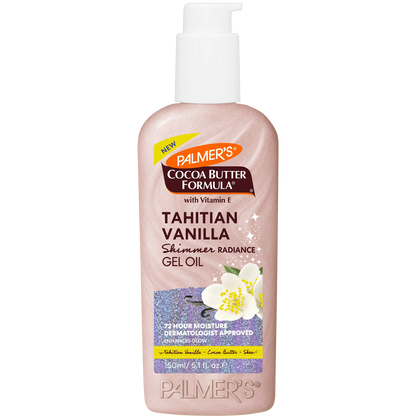 Palmer’s Cocoa Butter Formula Tahitian Vanilla Shimmer Radiance Gel Oil – 150ml