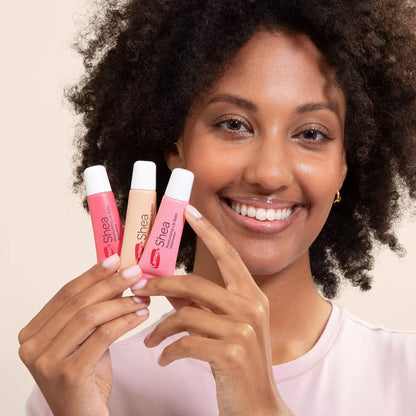 Carmex Shea Moisturizing Lip Balm Trio – Strawberry, Watermelon & Vanilla Bean