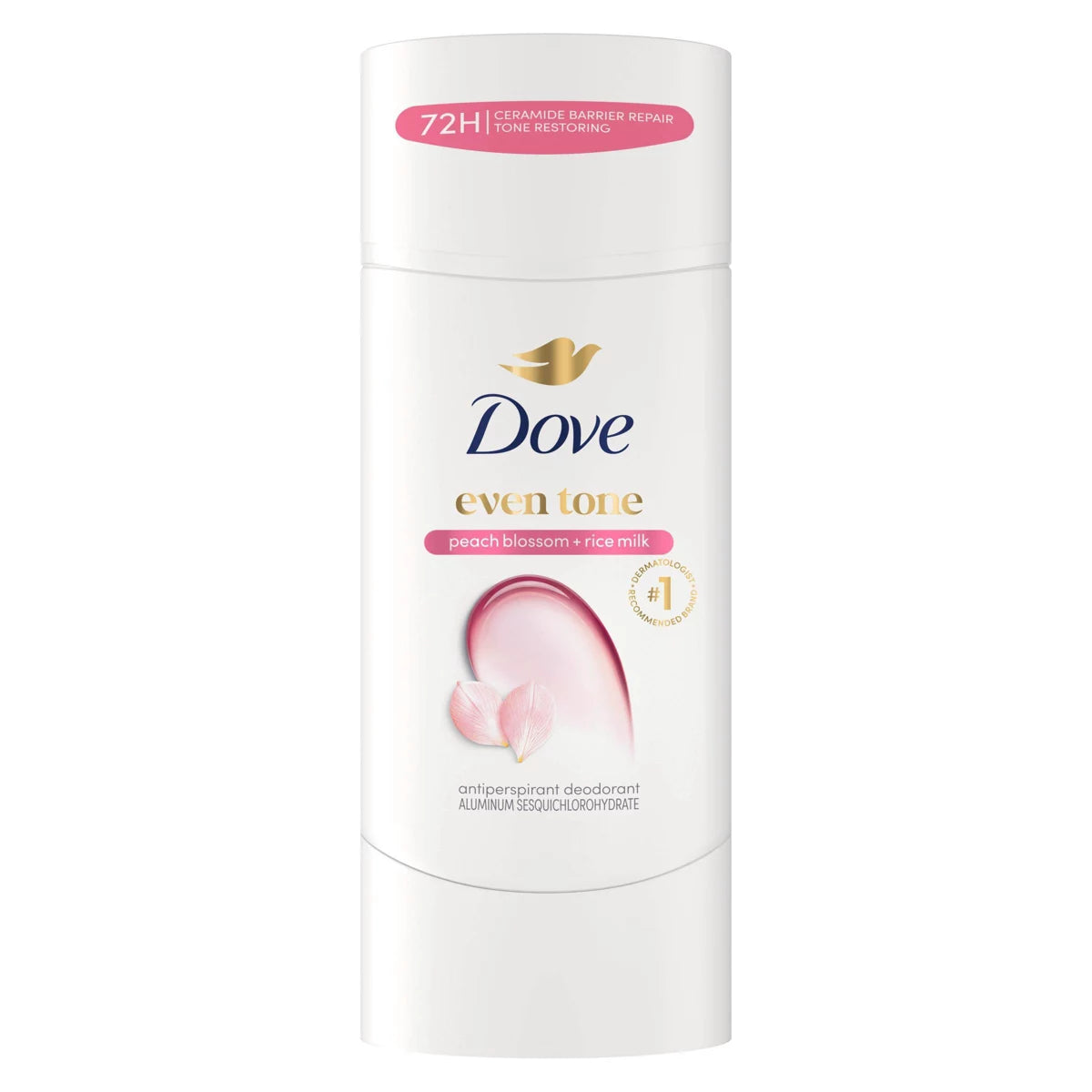 Dove Even Tone Antiperspirant Deodorant – Peach Blossom + Rice Milk