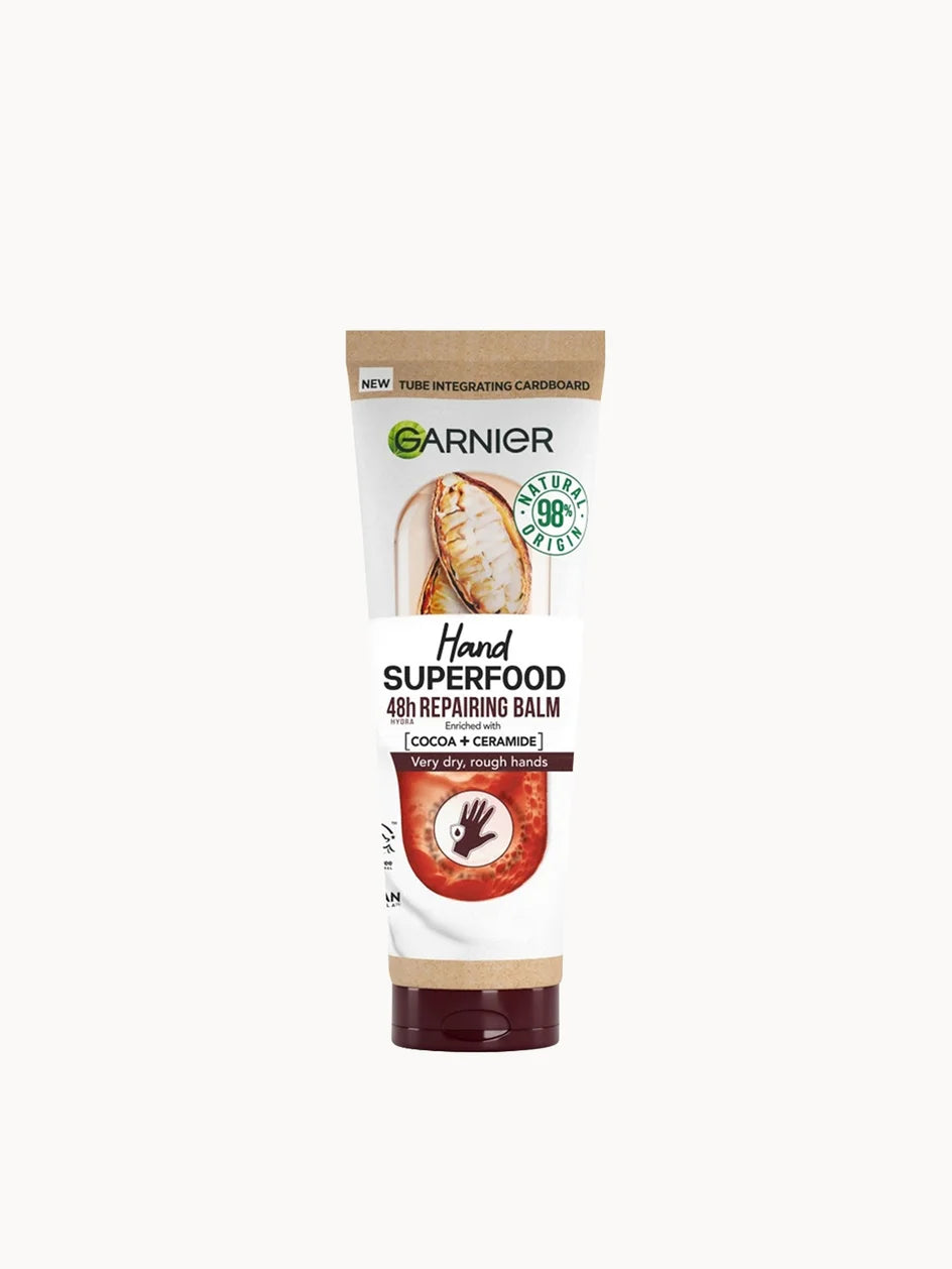 Garnier Hand Superfood Cocoa + Ceramide 48H Repairing Balm 75ml