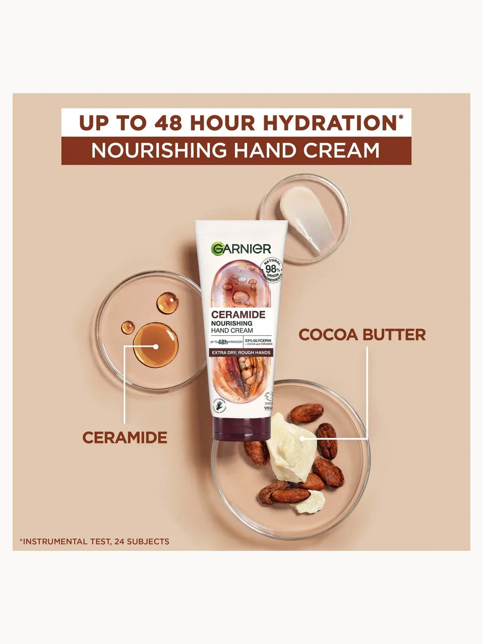 Garnier Hand Superfood Cocoa + Ceramide 48H Repairing Balm 75ml