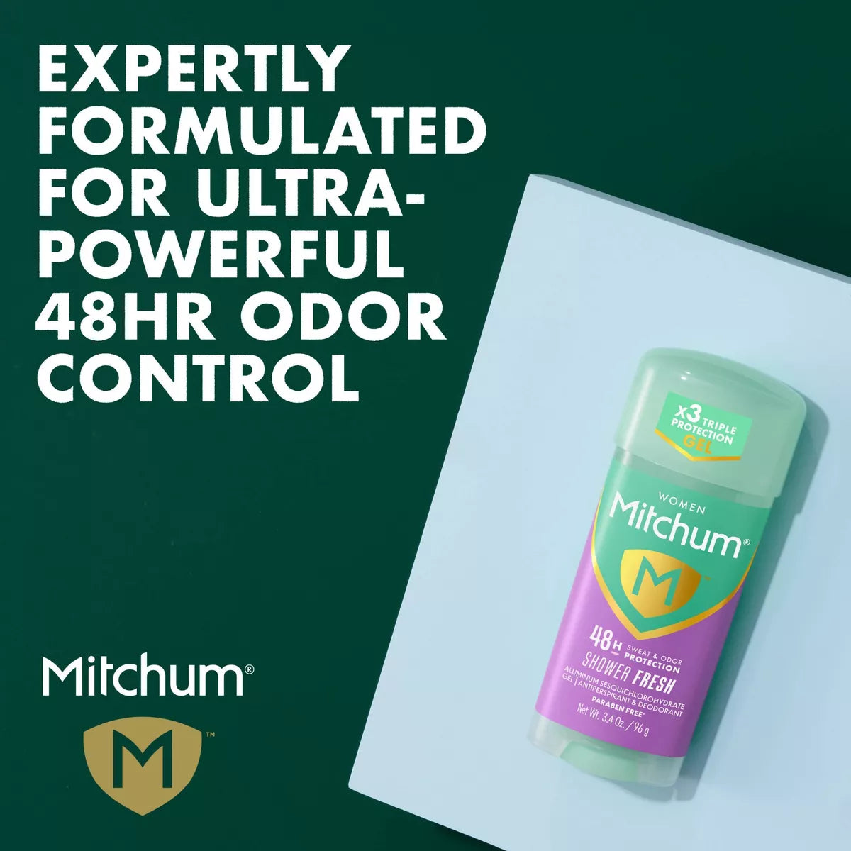 Mitchum Women Triple Protection Gel – Shower Fresh