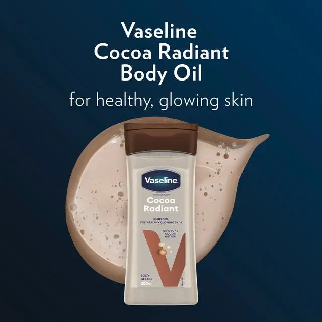 Vaseline Intensive Care Cocoa Radiant Body Gel Oil
