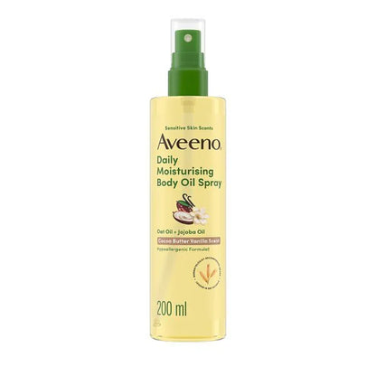 Aveeno Daily Moisturising Body Oil Spray – Cocoa Butter & Vanilla