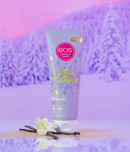 EOS Vanilla Cashmere Shimmer Body Lotion – Champagne Gold