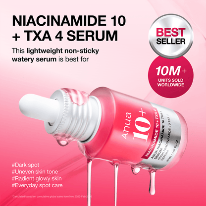 Anua Niacinamide 10 + TXA 4 Serum – 30ml