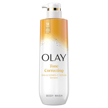 Olay Tone Correcting Body Wash – BHA & Vitamin C Serum Complex