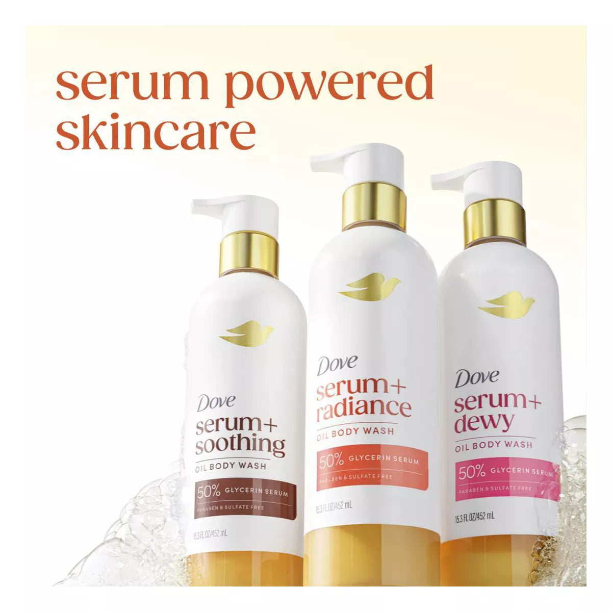 Dove Serum+ Oil Body Wash